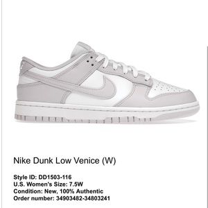 Nike Dunk Low Venice - Women's